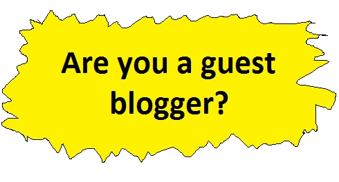 guest blogger question