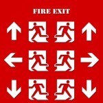 fire exit signals