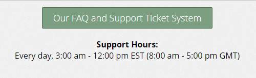Support screenshot