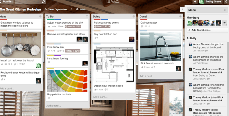 trello board examples