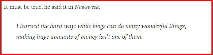 Why You Can t Make Money Blogging Copyblogger