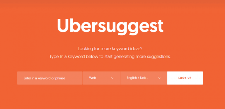 Ubersuggest: Keyword Research Made Easy (And Free!)